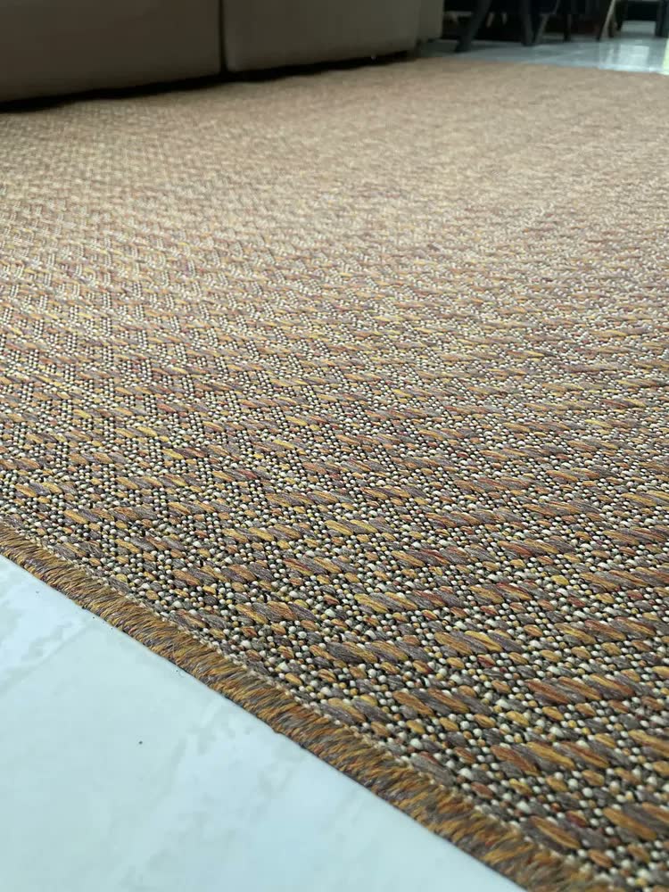 foto de Tapete Sala Croft 200 X 150 Não Escorrega Sisal Sem Pelos Comprimento 2 M Cor Tabaco Largura 1.5 M