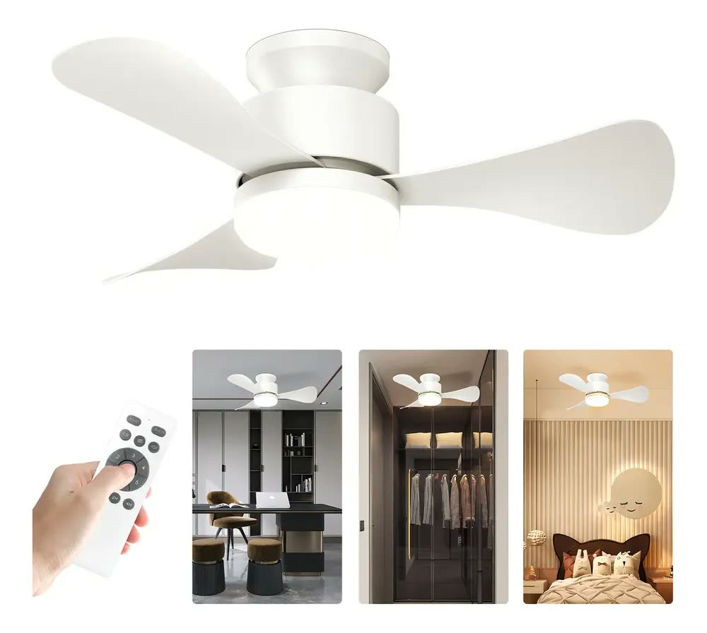 Ventilador de Teto FANSVENTO Branco, 28
