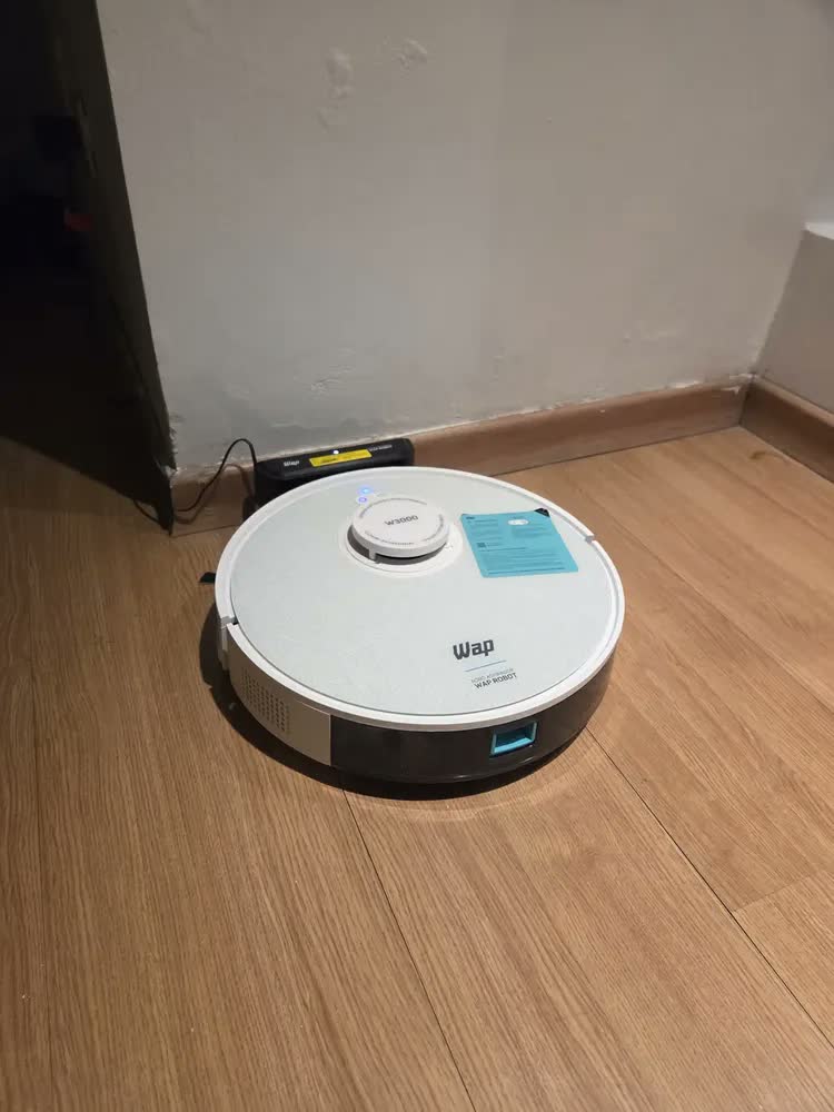foto de Aspirador Robô WAP W3000 com Sensor Anticolisão e Mapeamento LSD e SLAM Bivolt
