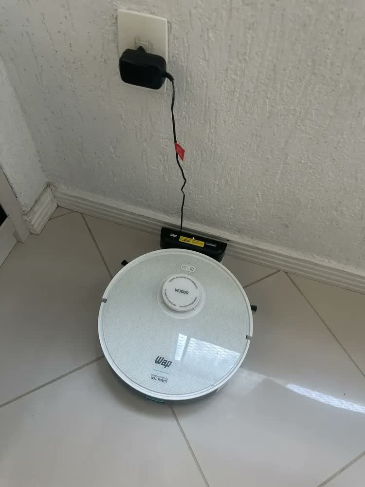 foto de Aspirador Robô WAP W3000 com Sensor Anticolisão e Mapeamento LSD e SLAM Bivolt