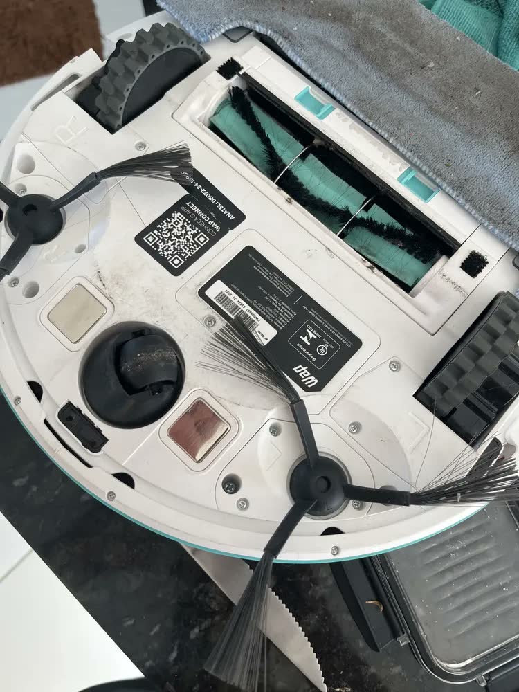 foto de Aspirador Robô WAP W3000 com Sensor Anticolisão e Mapeamento LSD e SLAM Bivolt