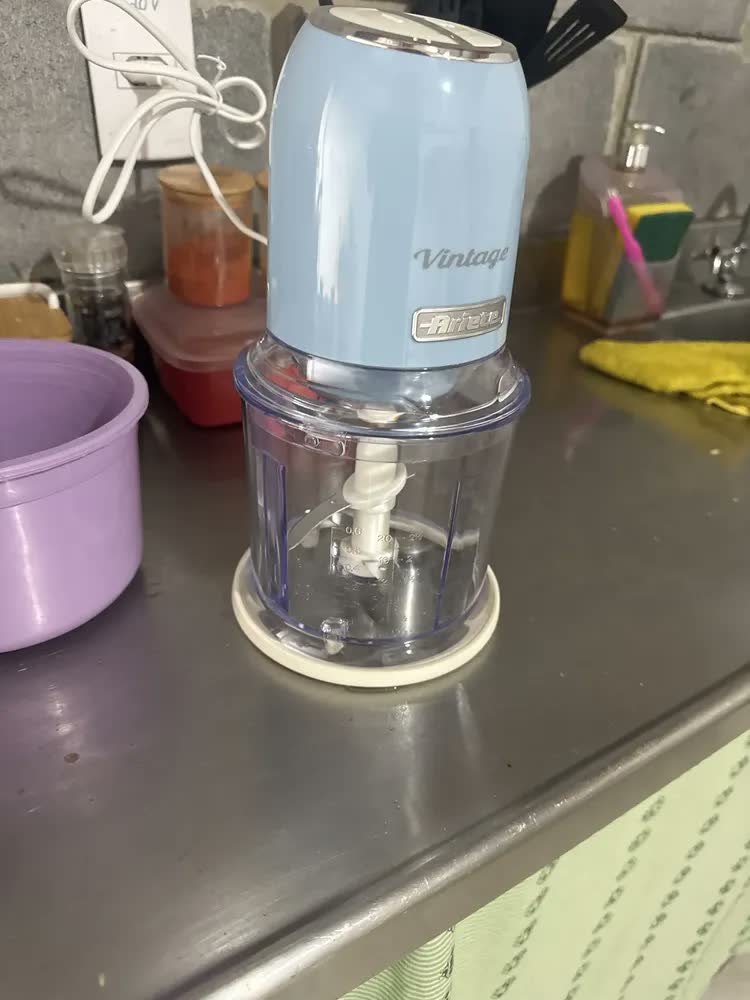 foto de Triturador De Alimentos Ariete 438 Vintage Verde 250w 127v