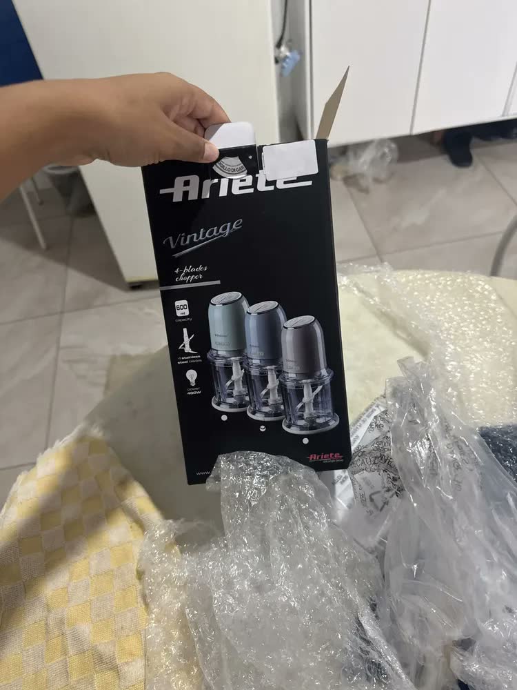 foto de Triturador De Alimentos Ariete 438 Vintage Verde 250w 127v