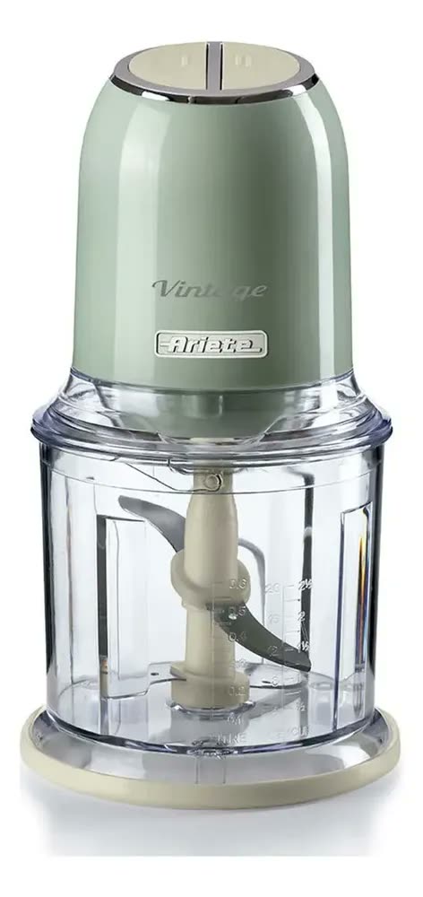 Triturador De Alimentos Ariete 438 Vintage Verde 250w 127v