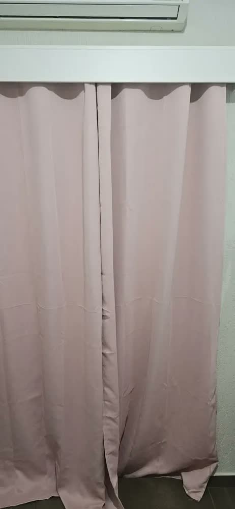 foto de Cortina Blackout Blecaute Em Tecido Grosso 2,80x2,30 Corta Luz Para Quarto E Sala