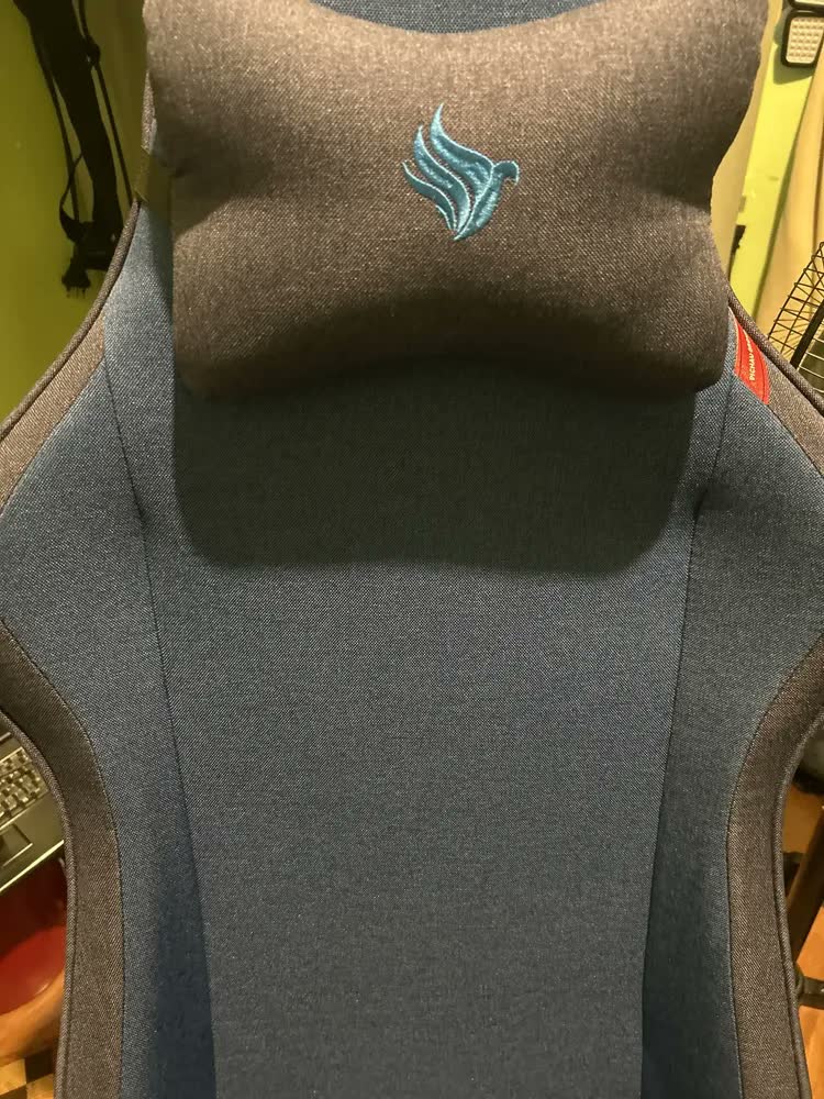 foto de Cadeira Gamer Pichau Donek Signature, Tecido, Indigo