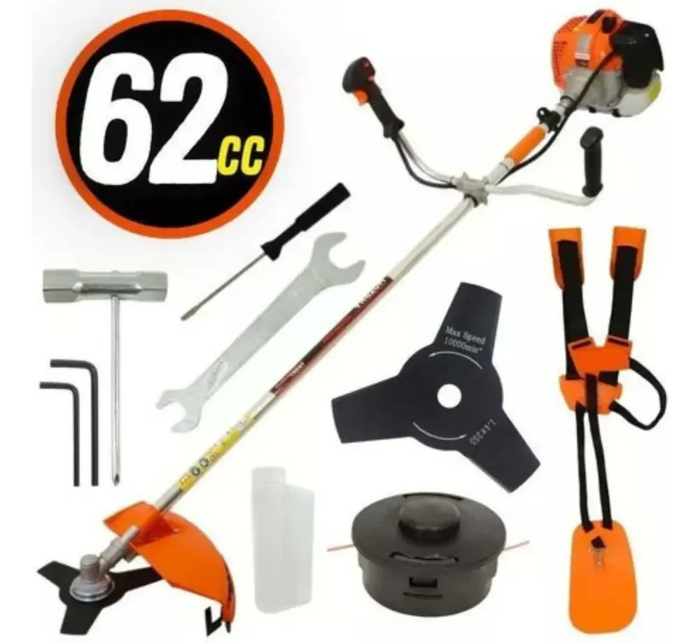 Roçadeira Profissional Vulcan Vr620h À Gasolina 2t 3hp 62cc