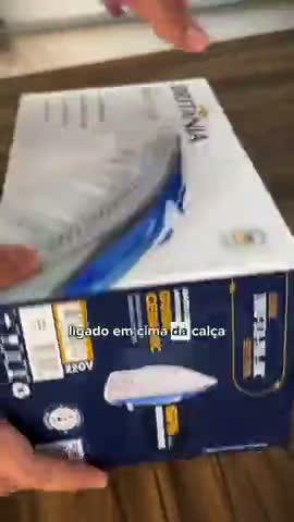 vídeo do produto