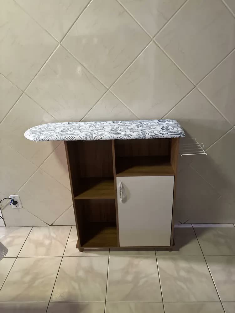 foto de Tabua De Passar Roupa Miami Mesa Organizador E Prateleira
