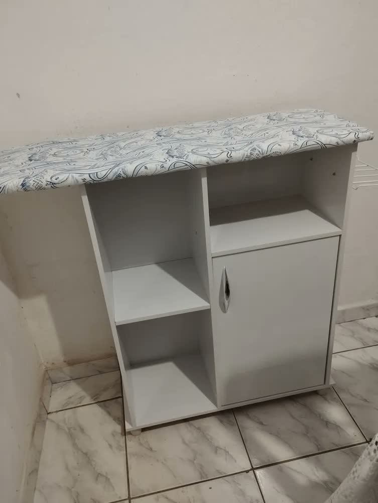 foto de Tabua De Passar Roupa Miami Mesa Organizador E Prateleira