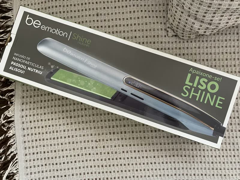 foto de Prancha Profissional Progressiva Shine Be Emotion Bivolt Cor Verde