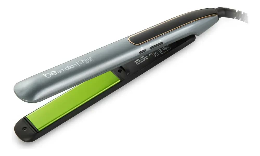 foto de Prancha Profissional Progressiva Shine Be Emotion Bivolt Cor Verde