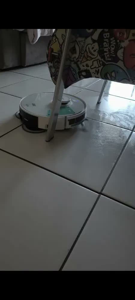 foto de Robô Aspirador de Pó WAP ROBOT W4000 - Estação Autolimpante, Mapeamento LDS 360°, Passa Pano com MOP Giratório
