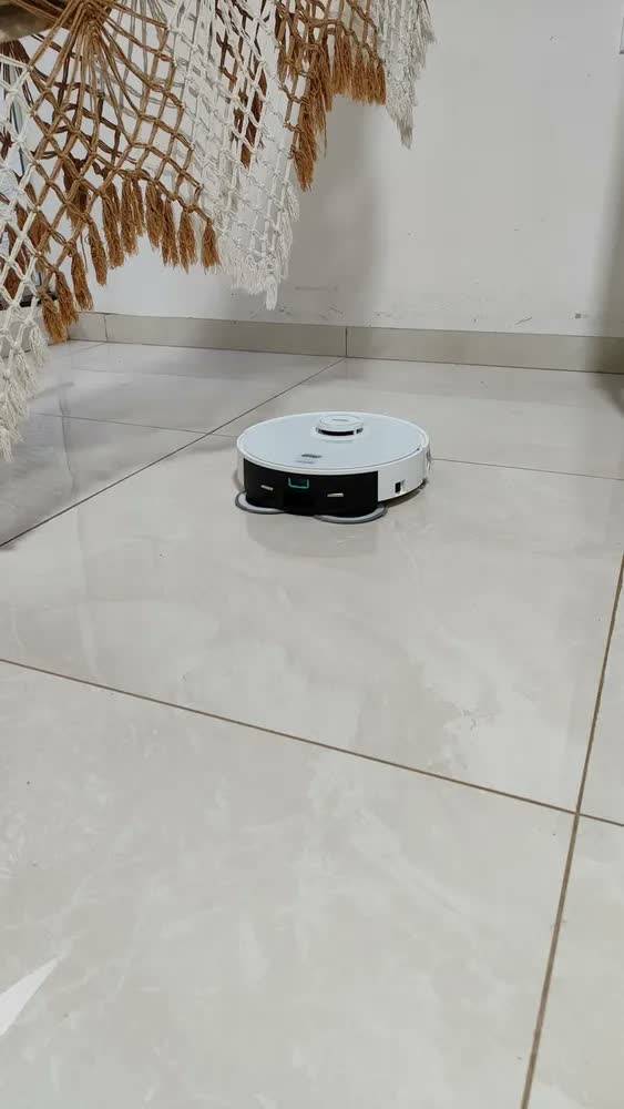 foto de Robô Aspirador de Pó WAP ROBOT W4000 - Estação Autolimpante, Mapeamento LDS 360°, Passa Pano com MOP Giratório