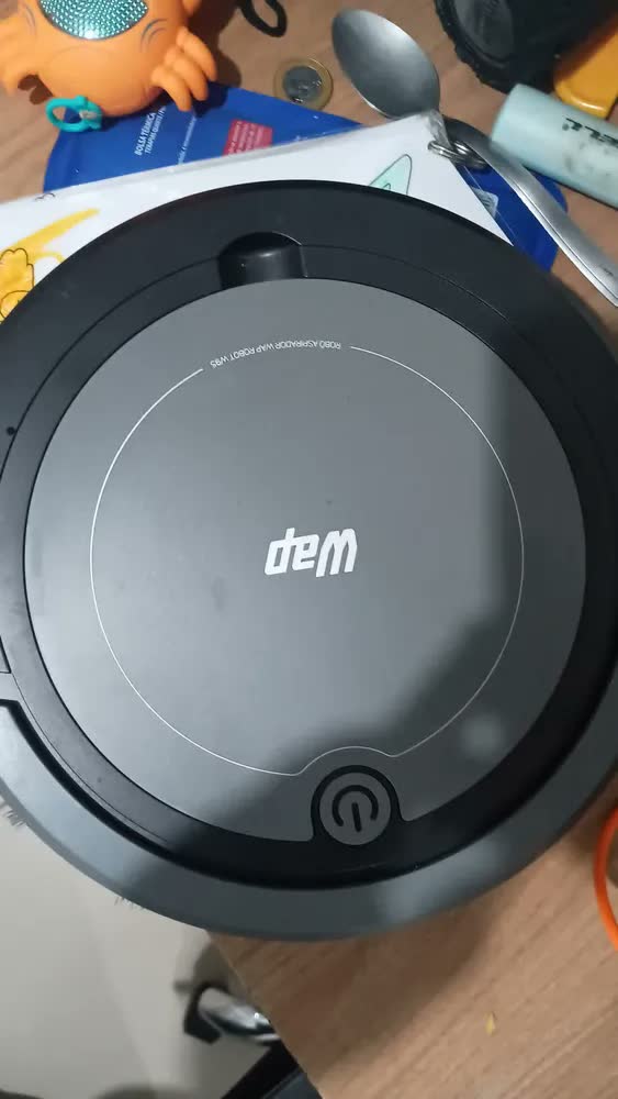 foto de Robô Aspirador Wap Robot W95 - Modelo Cor Cinza-preto