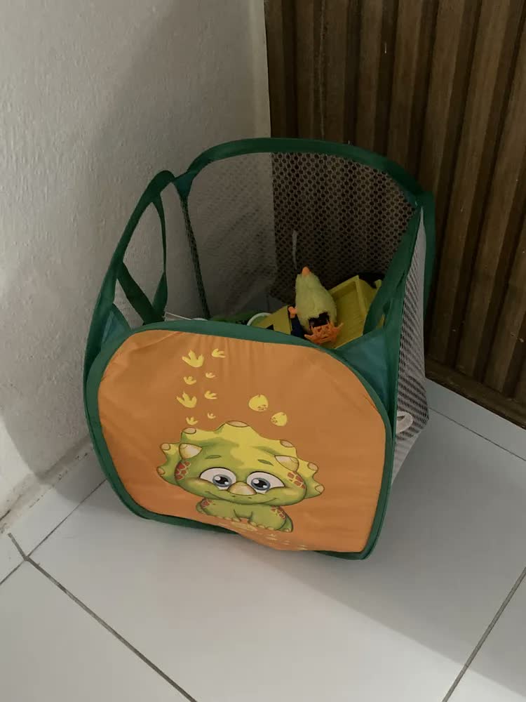 Cesto Organizador Porta Treco Brinquedos Roupas Infantil
