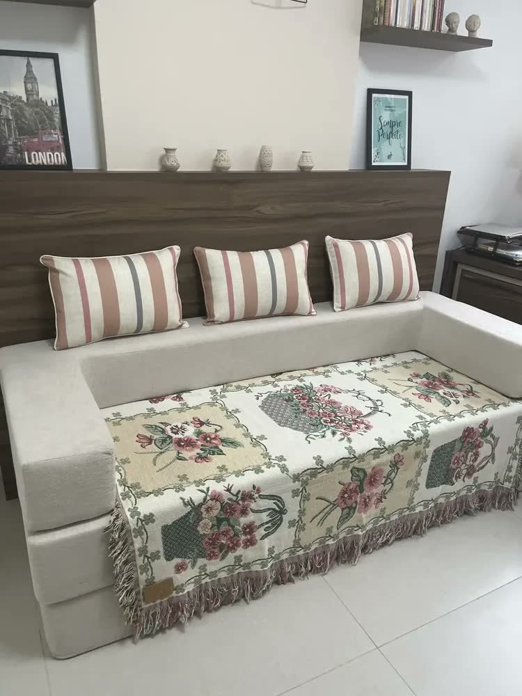 foto de Sofá-cama Compacto 100% Espuma Envio Compacto Em Caixa