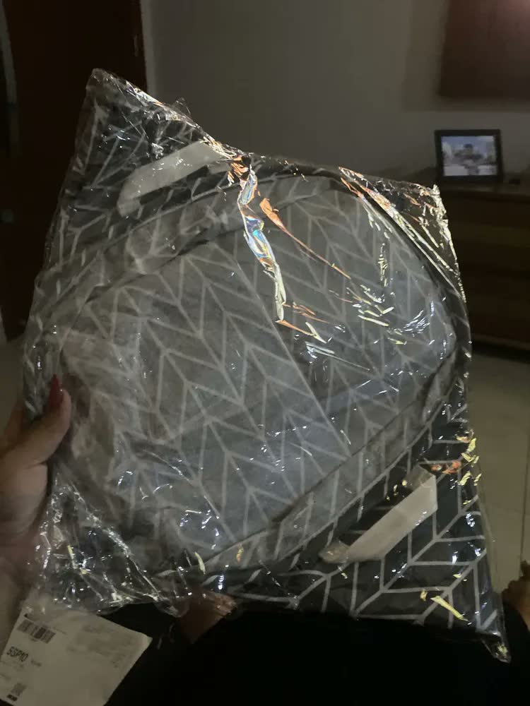 foto de Cesto Multiuso Organizador Roupa Suja Dobrável 40 Litros