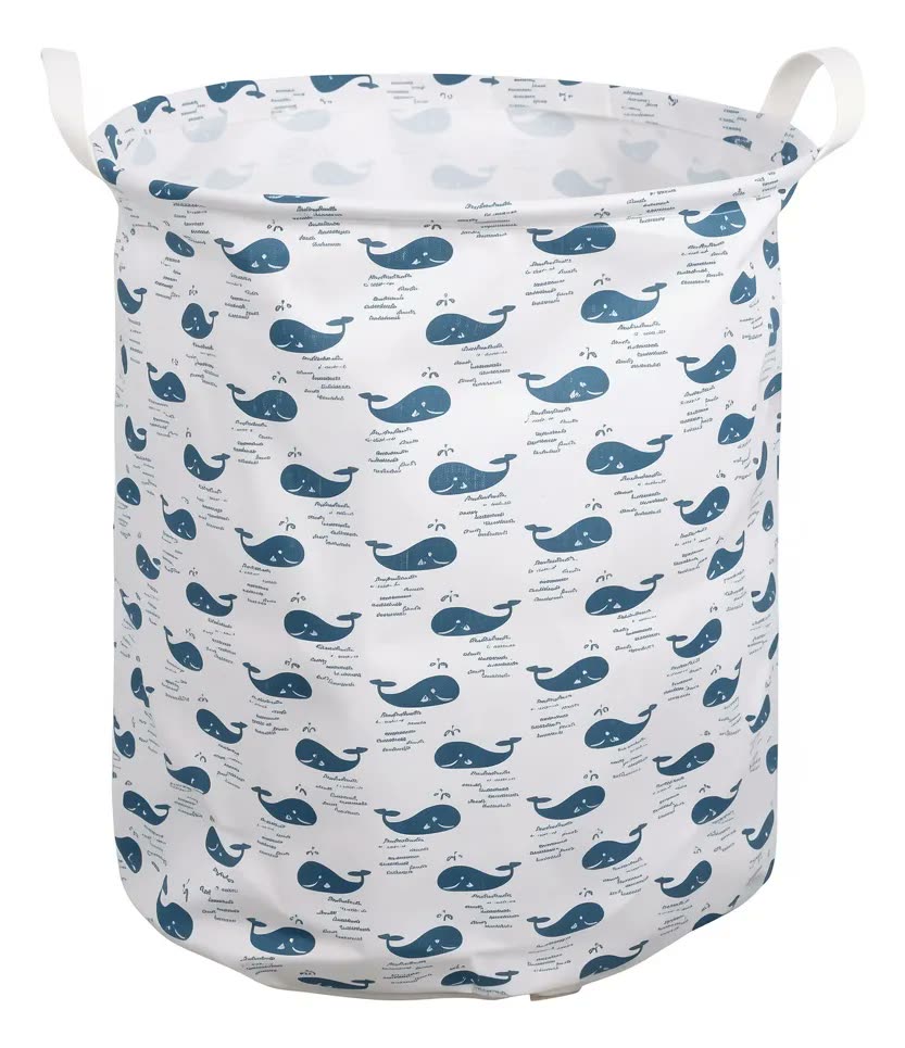 foto de Cesto Multiuso Organizador Roupa Suja Dobrável 40 Litros