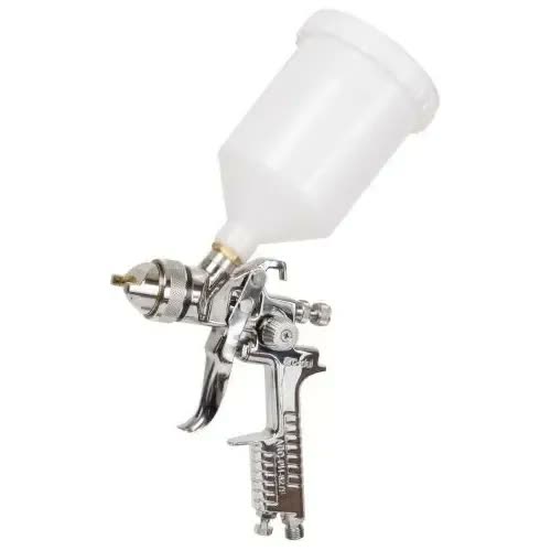 Pistola de Pintura HVLP ARC-DAL Bico 1.3 Metal Prateado 600mL
