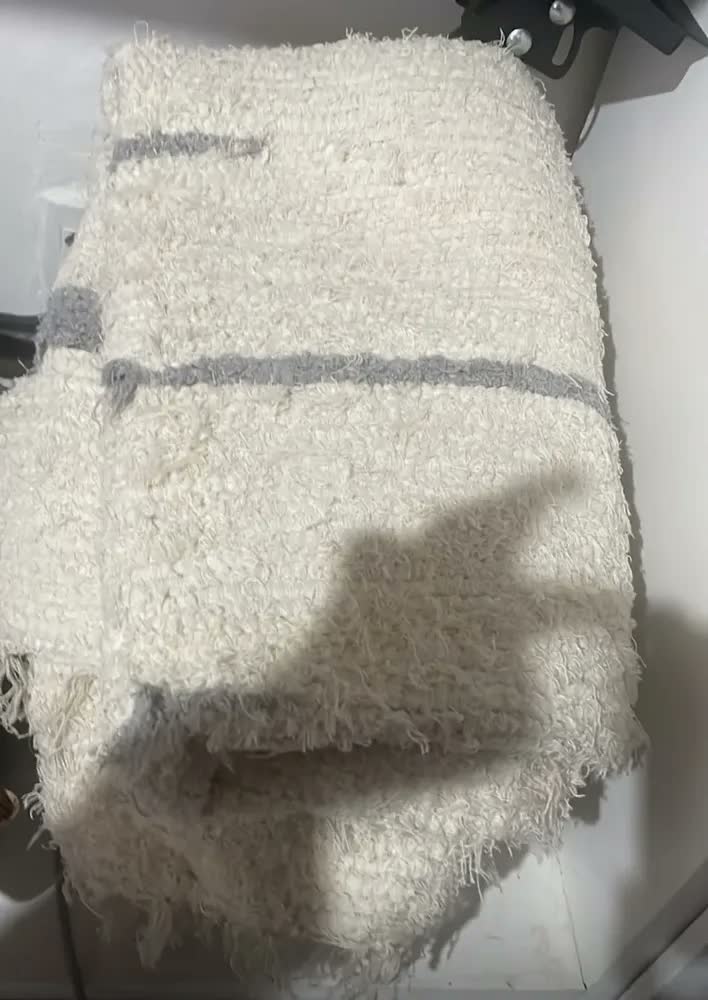 foto de Tapete Boho De Tear Felpudo Cru 2x1m Artesanal Sala, Quarto
