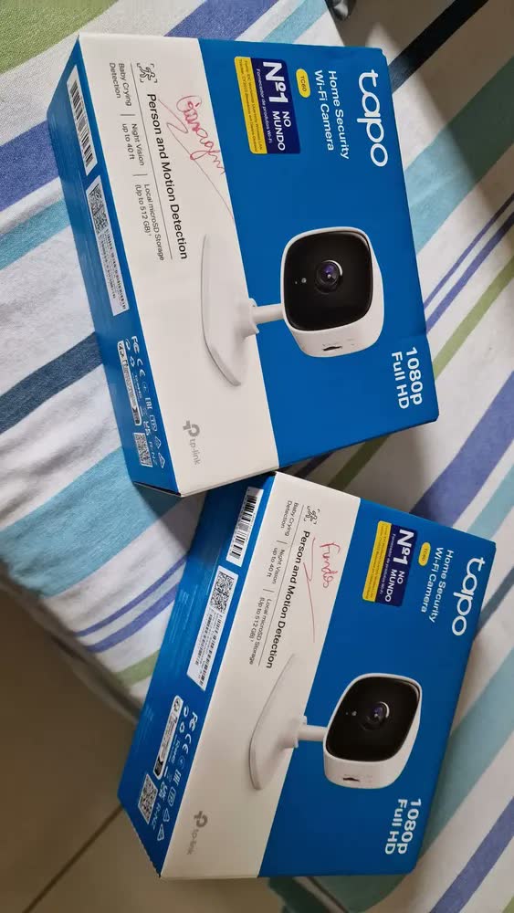 foto de Câmera De Segurança Tp-link Tapo Tc60 1080p 3,3mm Branco