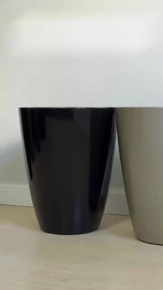 Vaso Planta Fibra De Vidro Vitrificado Vietnamita 50cm Roma