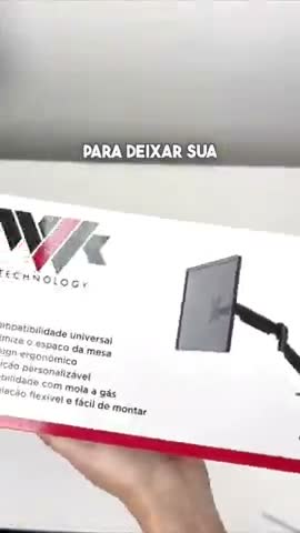 vídeo do produto