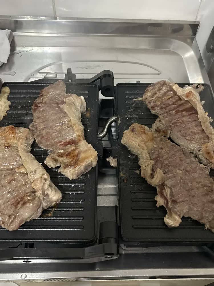foto de Grill Midi 1200W Inox Chapa Dupla