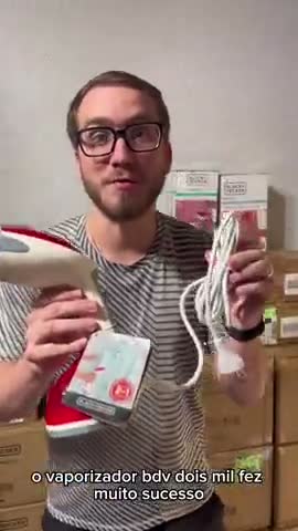 vídeo do produto