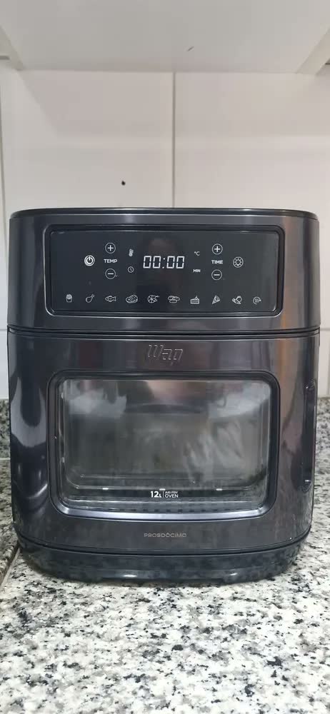 foto de Fritadeira Elétrica Air Fryer Oven Black INOX WAP WAOD2