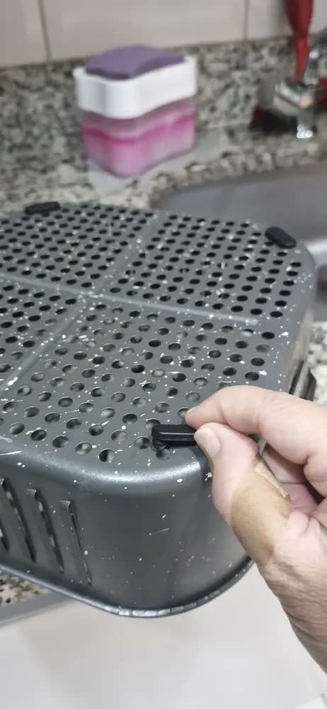 foto de Fritadeira Elétrica Air Fryer Oven Black INOX WAP WAOD2