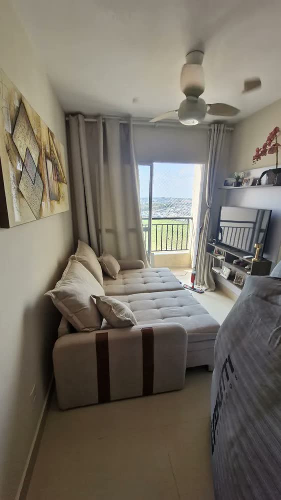 foto de Sofá Sem Caixa Retrátil 1,80m Soft Bonnie Boucle Cama Inbox Cor Bege Claro