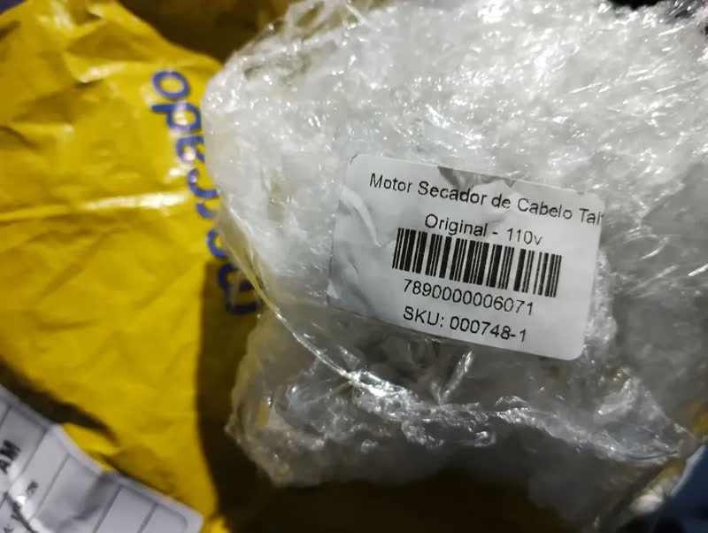 foto de Motor Secador De Cabelo Taiff Original 110v Ou 220v