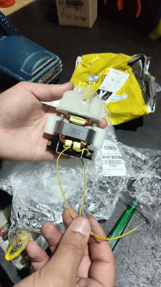 foto de Motor Secador De Cabelo Taiff Original 110v Ou 220v