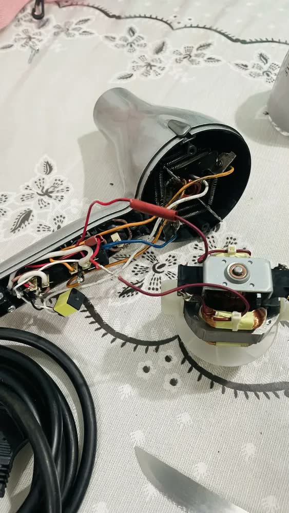 foto de Motor Secador De Cabelo Taiff Original 110v Ou 220v