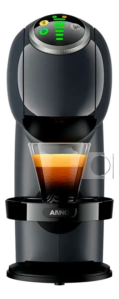 Cafeteira Expresso Nescafé Dolce Gusto Arno Genio S Plus Cor Cinza