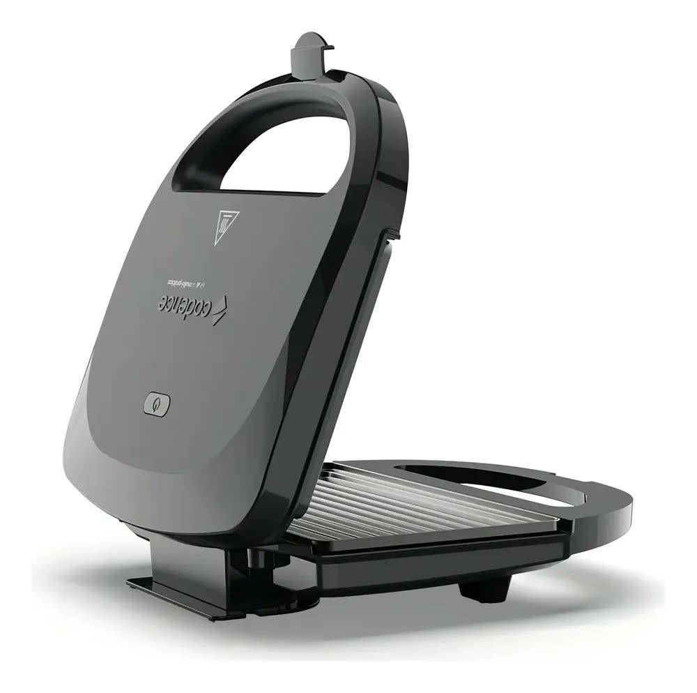 Sanduicheira Elétrica San230 Cadence 750w 2 Chapas Antiaderentes Cor Preto