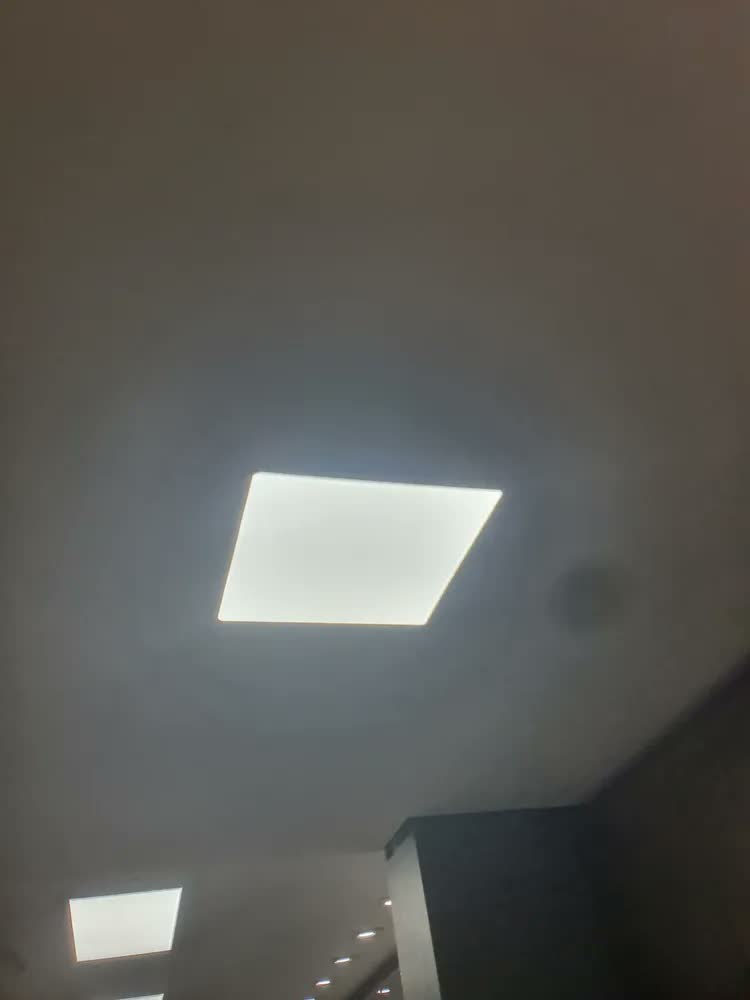 foto de Plafon Painel Led 30x30 Embutir Quadrado 6500k Branco Frio 32w