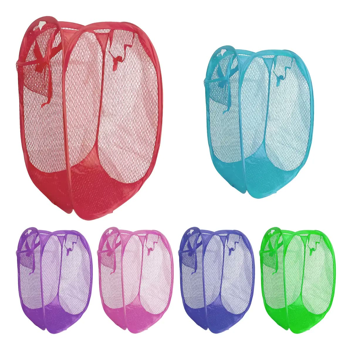 Cesto De Roupa Suja E Brinquedos Organizador Dobrável Nylon