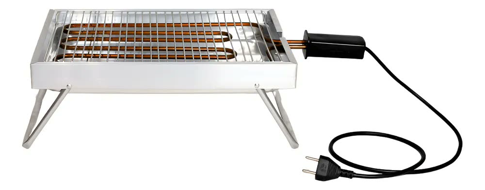 Churrasqueira Elétrica Rizzogrill 01 - Cor Prata