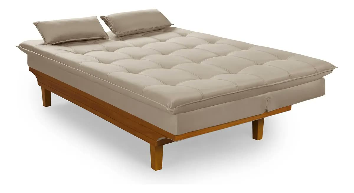 Sofá Cama Mob Compacto Para Ambientes Reduzidos