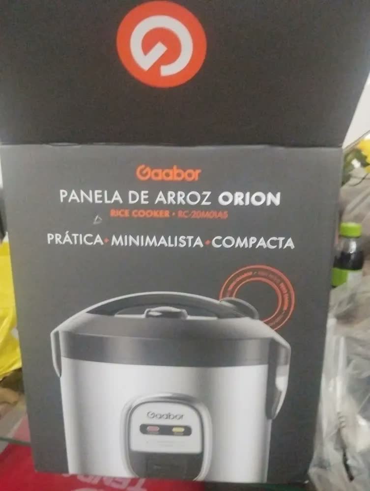 foto de Panela De Arroz Orion Gaabor 1l 400w Aço Inoxidável - Rc-20m01as