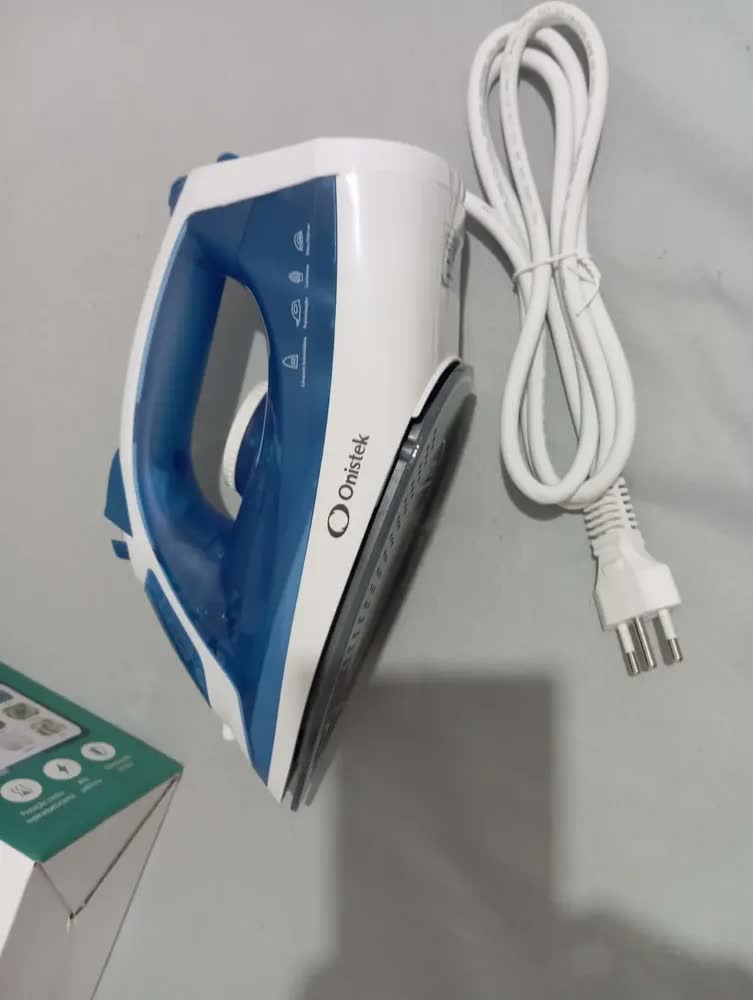 foto de Ferro De Passar Roupa Com Spray Vapor Cerâmica 2000w 127/220