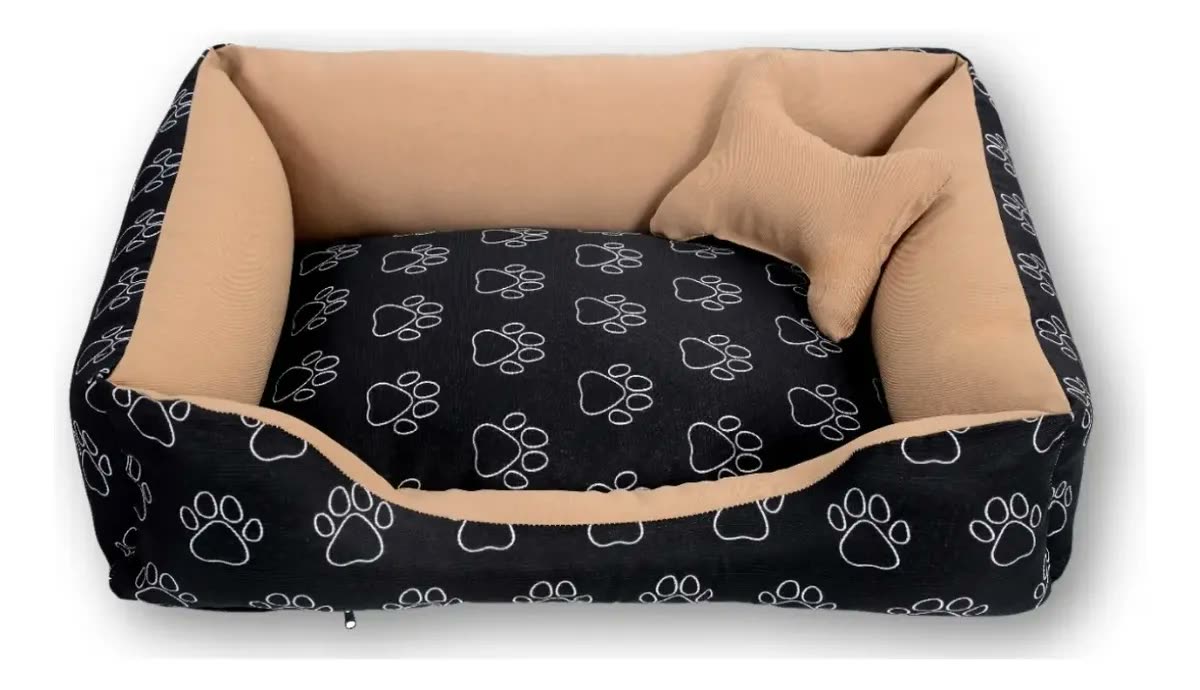 foto de Caminha Pet Grande 70x50 G Impermeável Cães Gatos Com Zíper