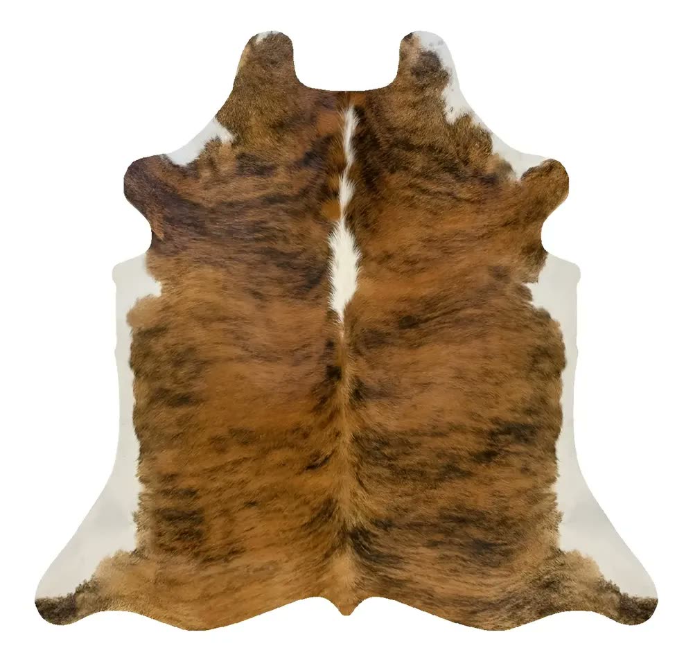Tapete De Couro Vaca Legitimo Natural Cores Premium Grande Desenho Do Tecido Exotico