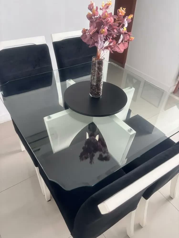 foto de Arranjos Artificiais Planta Artificial Sala Vaso Mesa Jantar Cor Flor Marsala