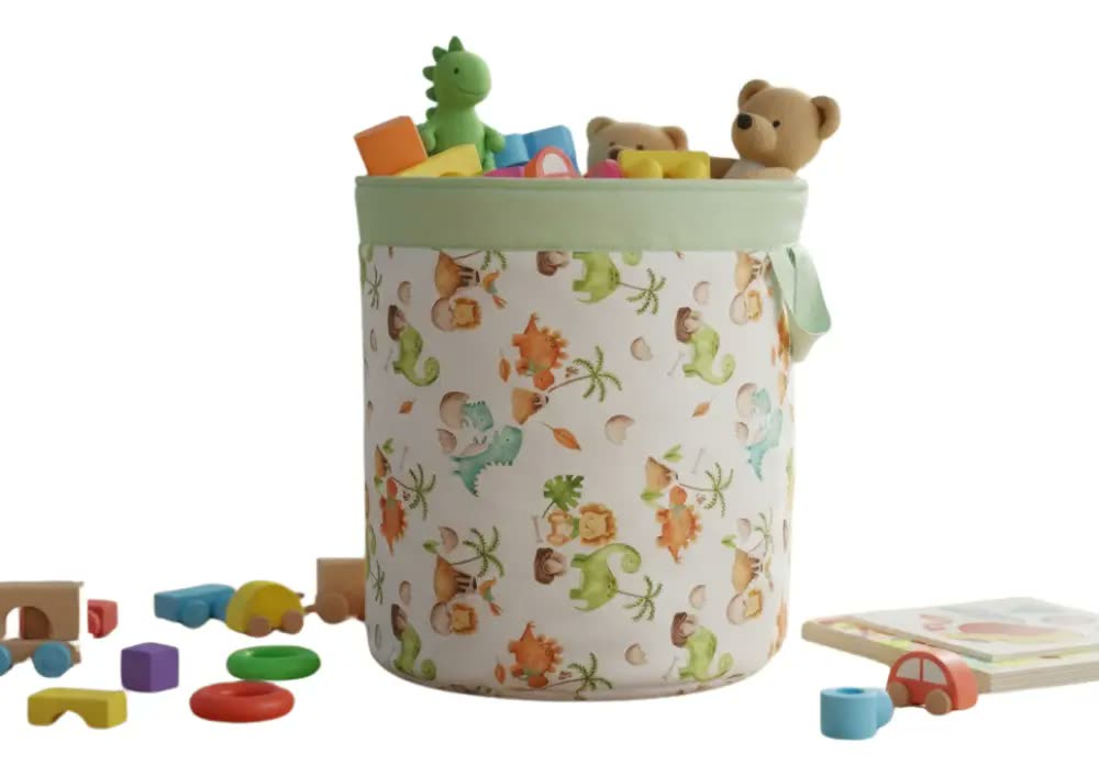 Cesto Organizador De Brinquedos Roupa Menina Menino Neutro
