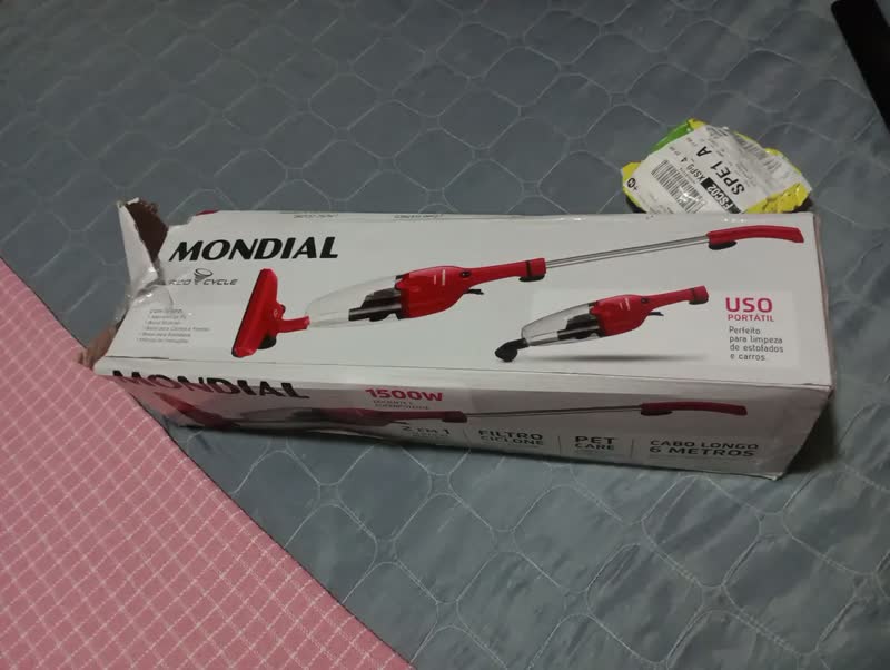foto de Aspirador de Pó Turbo Cycle, Mondial, 1500W - AP-40-R