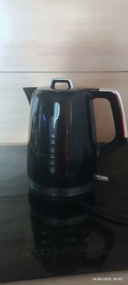 foto de Chaleira Elétrica Arno Soleil 1,7l Preta Spke